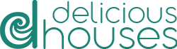 delicious houses home logo